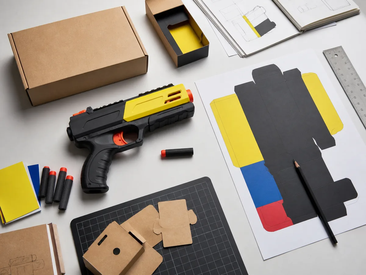 Soft dart foam blaster sourcing and play