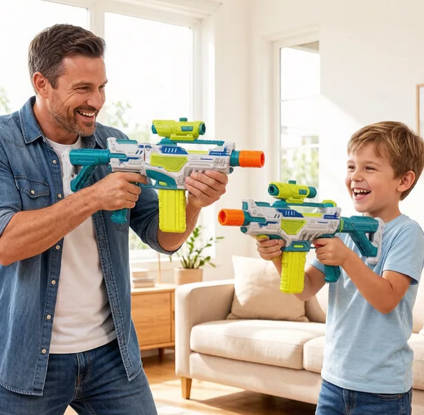 FBS352130 Electric Automatic Soft-Shot Gun with Scope