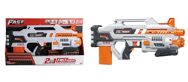 FBS300505 2-in-1 Electric & Manual Soft Bullet Blaster