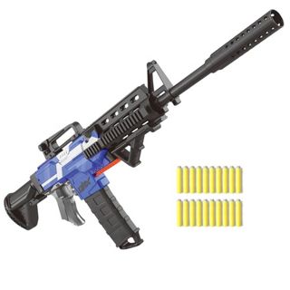 Battery-Operated Tactical Foam Dart Rifle with Detachable Magazine | FBS226561