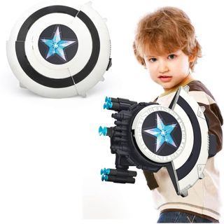 Light-Up Shield Foam Dart Blaster with Suction Darts | FBS304606