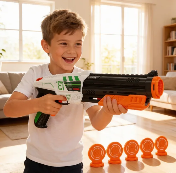 FBS352142 Manual Soft-Bullet Gun Target Set